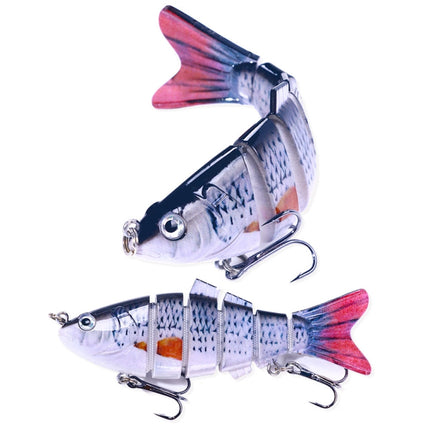 HENGJIA JM061 Multi-segment Fish Bionic Lure Submerged Lures, Size: 10cm 18g(7)-garmade.com