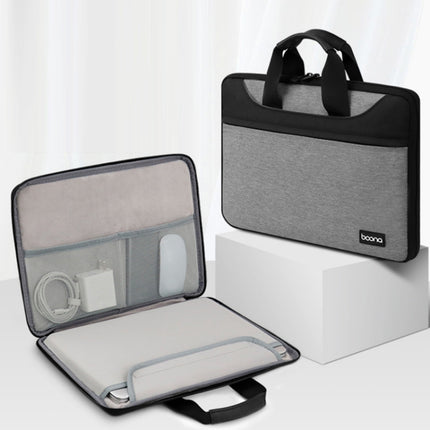 Baona BN-I003 Oxford Cloth Full Open Portable Waterproof Laptop Bag, Size: 13/13.3 inches(Grey)-garmade.com