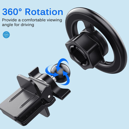 153A Magsafe Car Air Outlet Mobile Phone Magnetic Suction Bracket-garmade.com
