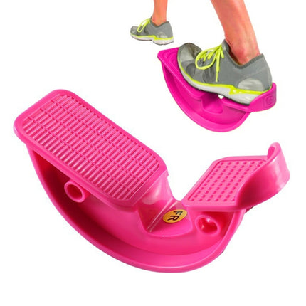 Fitness Inclined Stretching Board Trainer Calf Relaxation Standing Stretching Pedal, Color: Rose Red-garmade.com