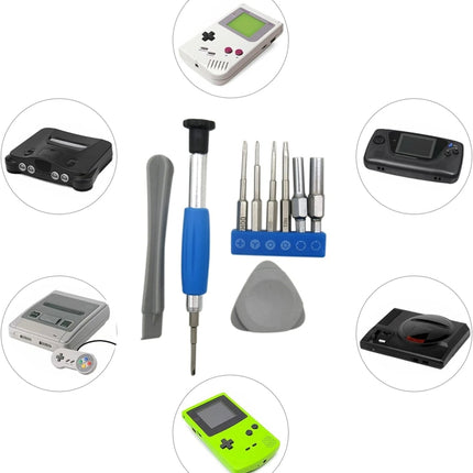 For Nintendo Switch PSP/GBA/DS/3DS 10 In 1 Repair Tool Kit Screwdriver Set-garmade.com