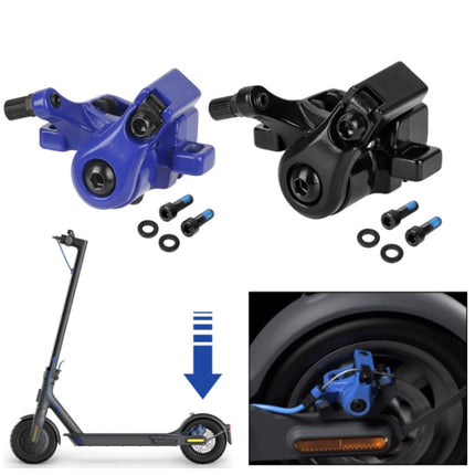 For Xiaomi Electric Scooter 3/ 4 Pro Rear Wheel Disc Brake Calipers(Blue)-garmade.com