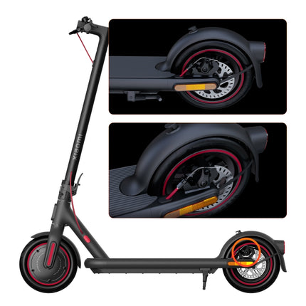 For Xiaomi Electric Scooter 3/ 4 Pro Rear Wheel Disc Brake Calipers(Black)-garmade.com