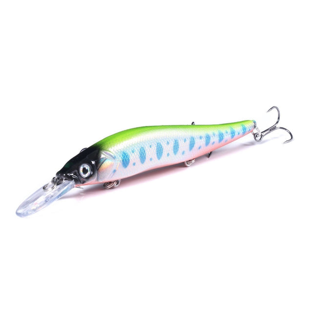 HENGJIA MI135 13.5cm 15.6g Sea Fishing Long-casting Floating Minnow Bionic Lures(2)-garmade.com