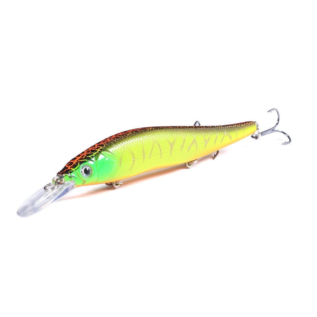 HENGJIA MI135 13.5cm 15.6g Sea Fishing Long-casting Floating Minnow Bionic Lures(6)-garmade.com