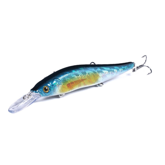 HENGJIA MI135 13.5cm 15.6g Sea Fishing Long-casting Floating Minnow Bionic Lures(11)-garmade.com