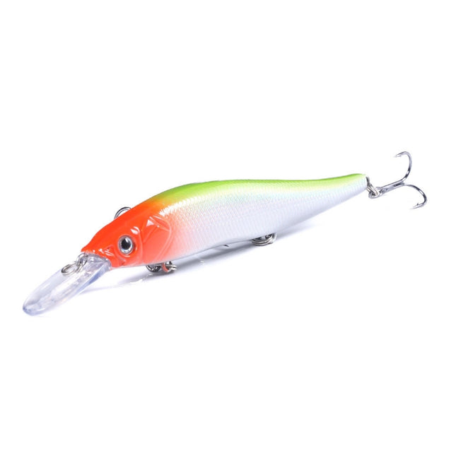 HENGJIA MI135 13.5cm 15.6g Sea Fishing Long-casting Floating Minnow Bionic Lures(12)-garmade.com