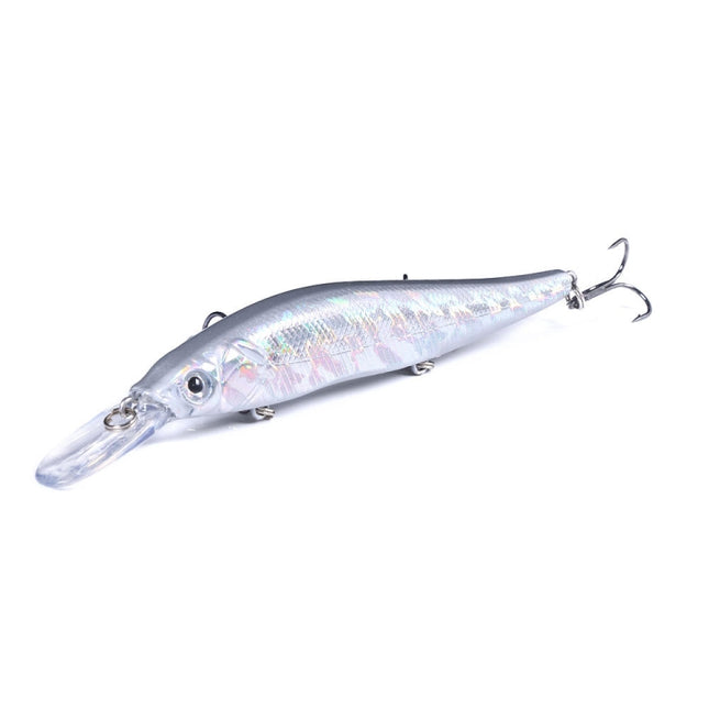 HENGJIA MI135 13.5cm 15.6g Sea Fishing Long-casting Floating Minnow Bionic Lures(14)-garmade.com