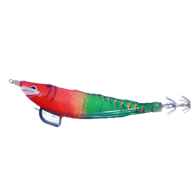 HENGJIA SJ033 Luminous Steel Wire Banana Shrimp Fake Bait, Size: 12cm 14.3g(Red Head Green Tail)-garmade.com