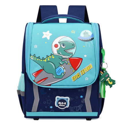 Kindergarten Children Cute Cartoon Backpack School Bag, Color: Large Navy Blue-garmade.com