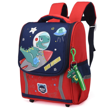 Kindergarten Children Cute Cartoon Backpack School Bag, Color: Small Red-garmade.com