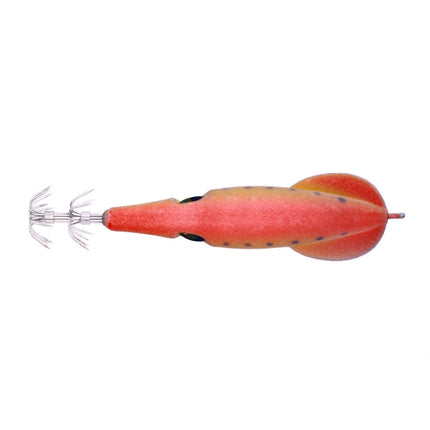 HENGJIA SJ042 Squid Steel Filament Shrimp Bionic Bait Sea Fishing Lures, Size: 9.5cm 6g(Orange Red)-garmade.com