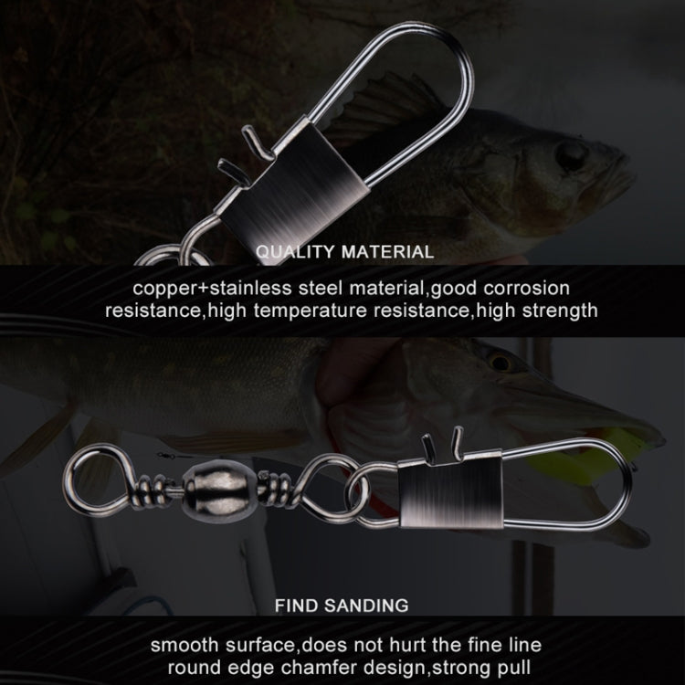 HENGJIA SS007 50pcs/bag B-pin Connector 8 Shape Swivel Loop Accessories, Specification: 9+2B (33mm)-garmade.com