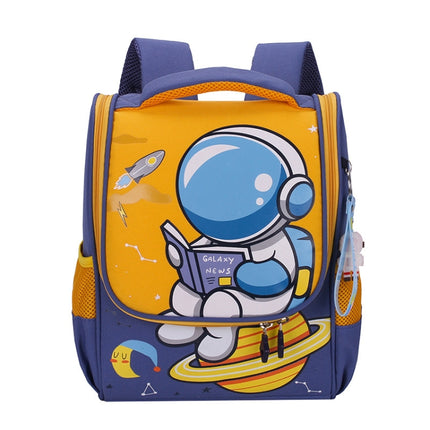 Kindergarten Children Cute Cartoon Backpack School Bag(Yellow)-garmade.com