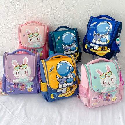 Kindergarten Children Cute Cartoon Backpack School Bag(Pink)-garmade.com