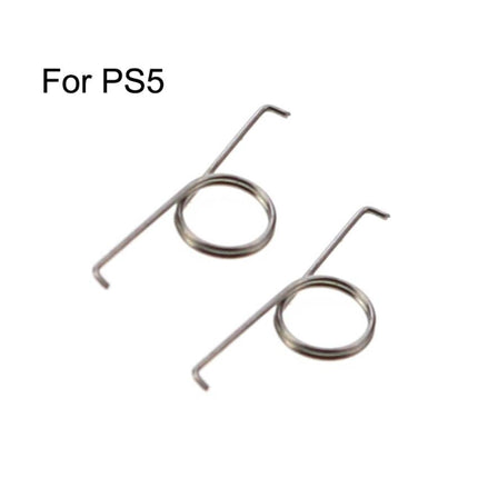 For PS5 Controller 50pcs Replacement Buttons Metal Springs ,Spec: L2 R2 Springs-garmade.com