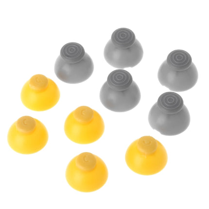 For Nintendo Gamecube NGC Controller 10pcs Joystick Cap Replacement Parts(Yellow)-garmade.com