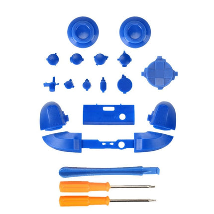 For Xbox Series X Controller Thumbstick LB RB Bumpers Trigger Buttons With Screwdriver Accessories(Blue)-garmade.com