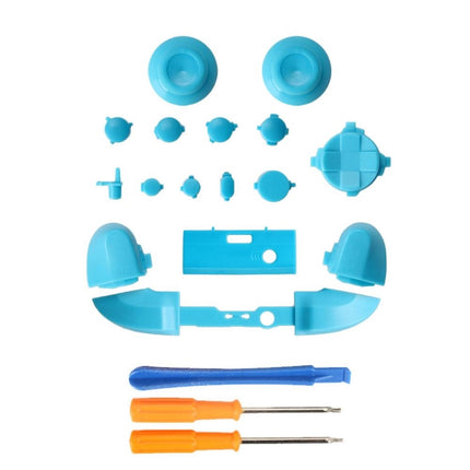 For Xbox Series X Controller Thumbstick LB RB Bumpers Trigger Buttons With Screwdriver Accessories(Light Blue)-garmade.com