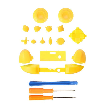 For Xbox Series X Controller Thumbstick LB RB Bumpers Trigger Buttons With Screwdriver Accessories(Yellow)-garmade.com