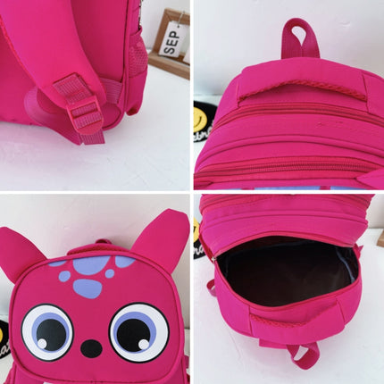 Children Animal Backpack Student Leisure Lightening Backpack(Purple)-garmade.com