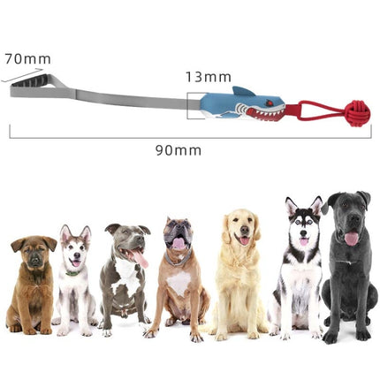 KY-103 Bite and Sound Dog Cotton Rope Toy Ball Interactive Pull Weaving Pet Toy(Corn)-garmade.com