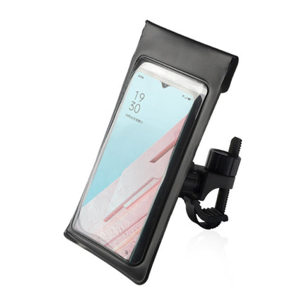 Outdoor Cycling Mobile Phone Navigation Waterproof Bracket(Black)-garmade.com