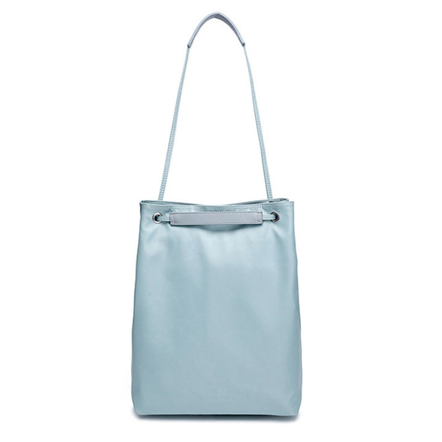 For Apple Macbook Shoulder / Handheld / Messenger Computer Bag, Size: Medium(Lake Blue)-garmade.com