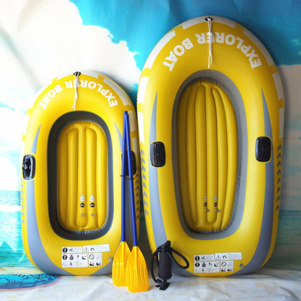 LS-801 Small PVC Water Casual Inflatable Boat, Style: Single People Use-garmade.com