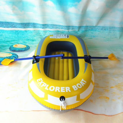 LS-801 Small PVC Water Casual Inflatable Boat, Style: Single People Use+Hand Pump+Paddle-garmade.com