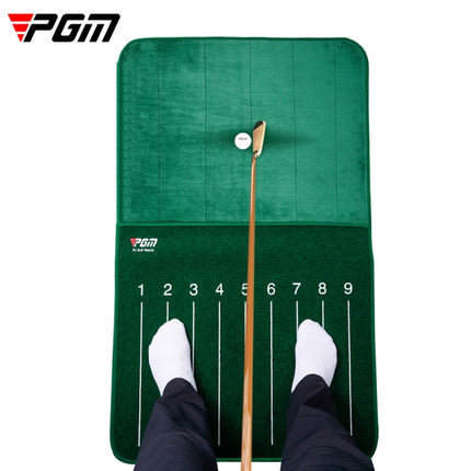 PGM DJD037 Golf Chipping Test Practice Mat Show Ball Trajectory Indoor Trainer-garmade.com