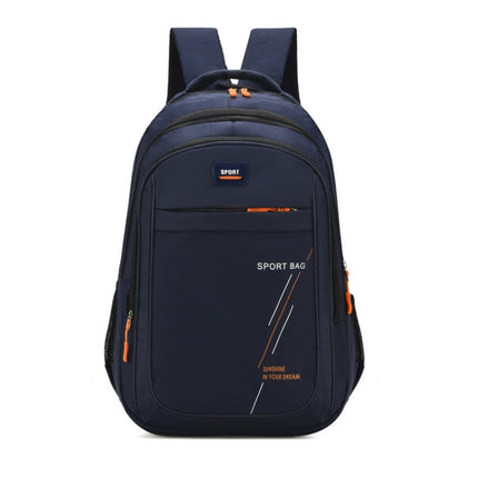 Sports Backpack Student Bag Outdoor Travel Backpack Computer Bag(Blue)-garmade.com