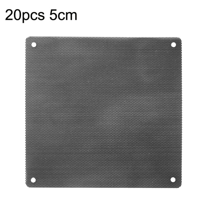 20pcs 5cm Chassis Fan PVC Dust Filter Dust Filter-garmade.com