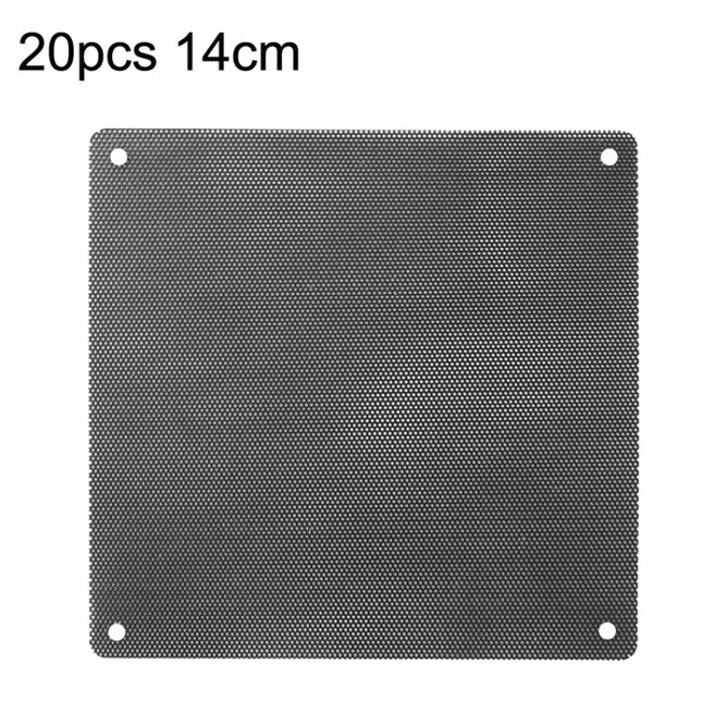 20pcs 14cm Chassis Fan PVC Dust Filter Dust Filter-garmade.com