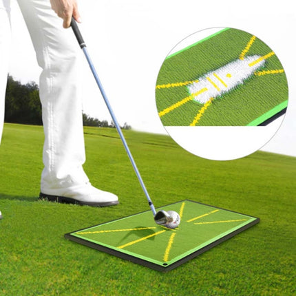PGM DJD038 Golf Batting Pad Swing Practitioner Beads Training Trace Detection Cushion, Style: With 5 Sponge Balls-garmade.com