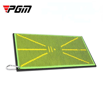 PGM DJD038 Golf Batting Pad Swing Practitioner Beads Training Trace Detection Cushion, Style: Without Balls-garmade.com