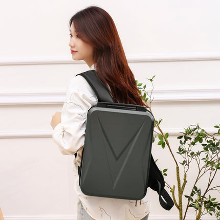 For DJI AVATA Advanced Edition Hard Shell Backpack Shoulder Bag Storage Bag Box Suitcase(Dark Gray)-garmade.com