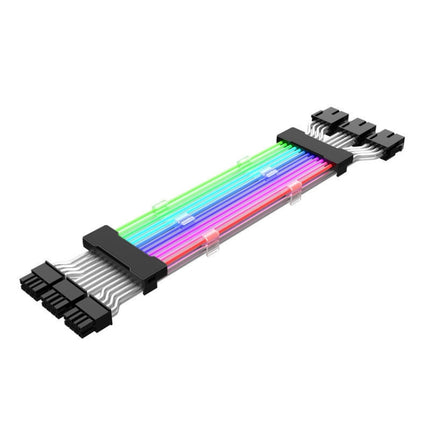 3x8pin Graphics Card Power Supply Wire Black 5V ARGB Neon Color Line-garmade.com