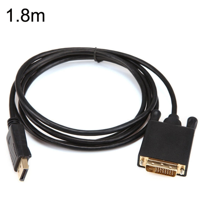 DP31 1.8m 1080P DP to DVI HD Adapter Cable Gold-plated Plug-garmade.com
