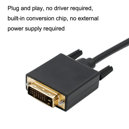 DP31 3m 1080P DP to DVI HD Adapter Cable Gold-plated Plug-garmade.com