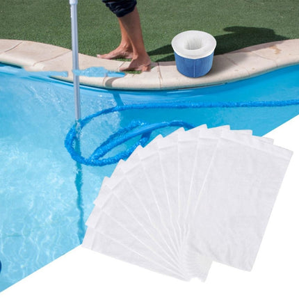 10pcs Swimming Pool Trash Cover Swimming Pool Skimmer Filter Anti-Fouling Cover-garmade.com