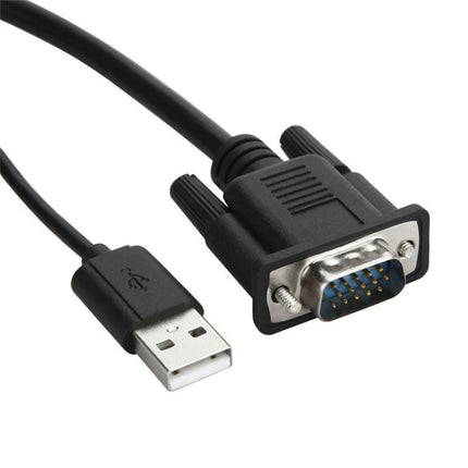 HD55Y VGA To HDMI Adapter Cable VGA+USB To HD 1080P Converter With Power Supply(Black)-garmade.com