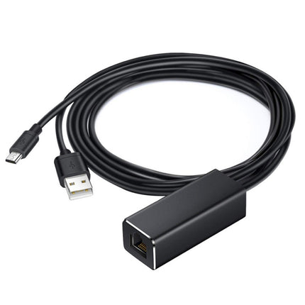 RJ45 Micro USB to 100M Ethernet Adapter Steady Watch Video-garmade.com