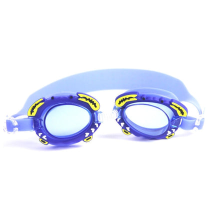 Cartoon Children Swimming Goggles Baby Waterproof Anti-fog High-definition Swimming Goggles(Blue Crab)-garmade.com