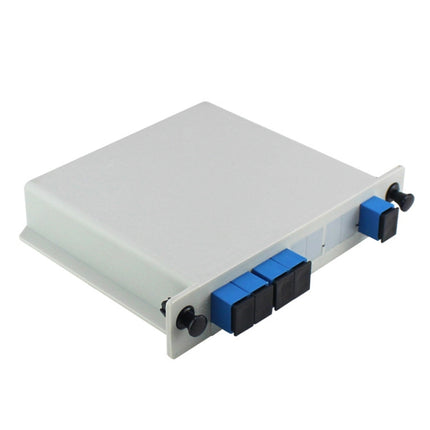4 In 1 Plug-in PLC Optical Splitter SC Port Carrier-grade Fiber Optic Splitter-garmade.com
