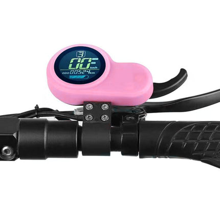 For KUGOO M4 Pro Electric Scooter Instrument Cover Display Silicone Case(Pink)-garmade.com