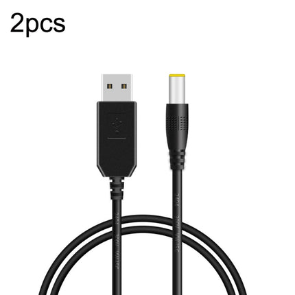 2pcs DC 5V To 12V USB Booster Cable Mobile Power Router Power Cord-garmade.com