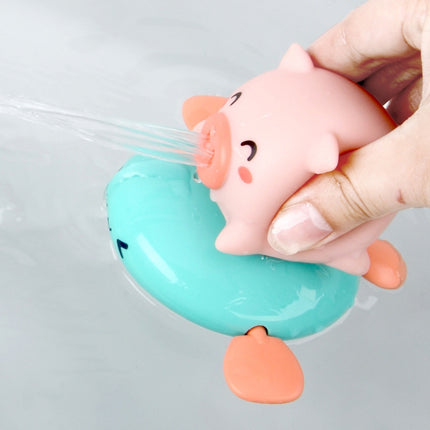 YB889 Children Chain-up Bath Toy Bathroom Swimming Cute Fun Pull String Play Water Toy(Little Pig)-garmade.com