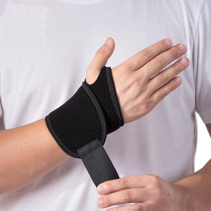 Sport Wrist Brace Polyester Cotton Knitted Wrist Support Protector-garmade.com