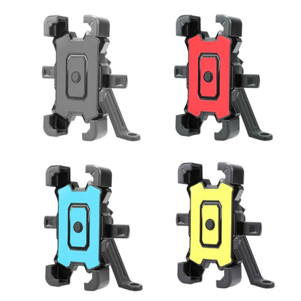 Electric Bike Motorcycle Bicycle Riding Shockproof Navigation Bracket, Color: Black For Rearview Mirror-garmade.com